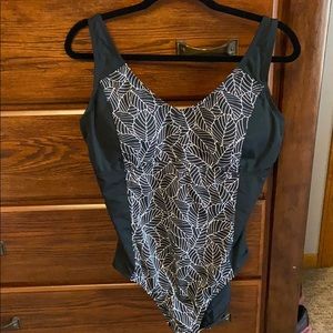 ARTeSAnDs Black and White Swim Suit.